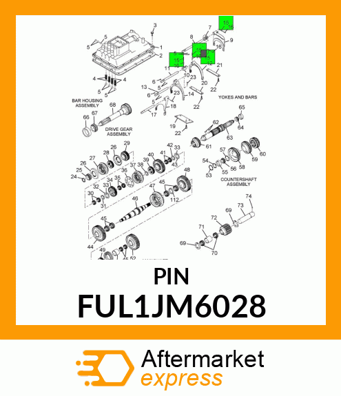 PIN FUL1JM6028