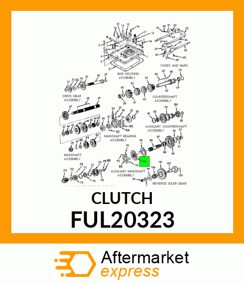 CLUTCH FUL20323