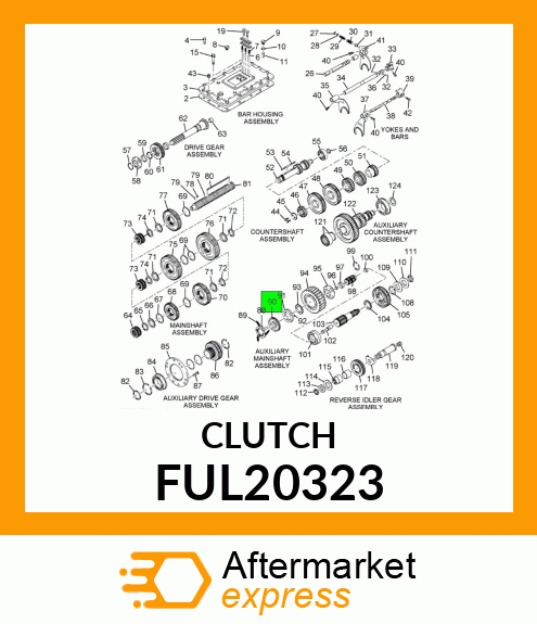 CLUTCH FUL20323