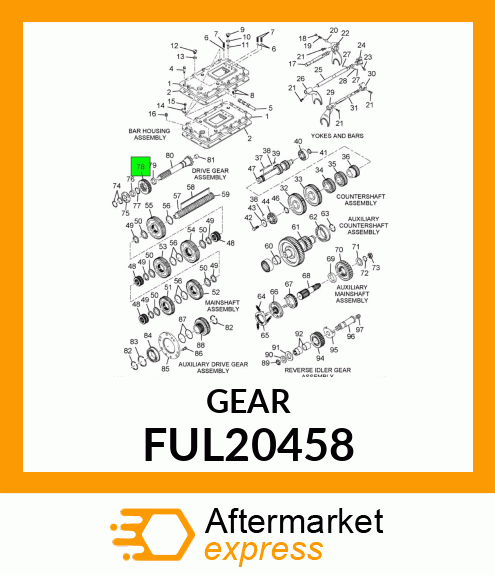 GEAR FUL20458