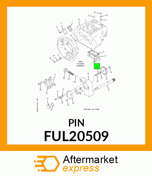 PIN FUL20509