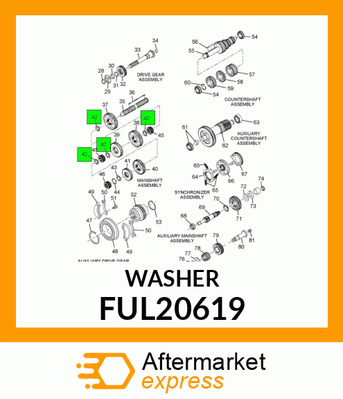 WASHER FUL20619