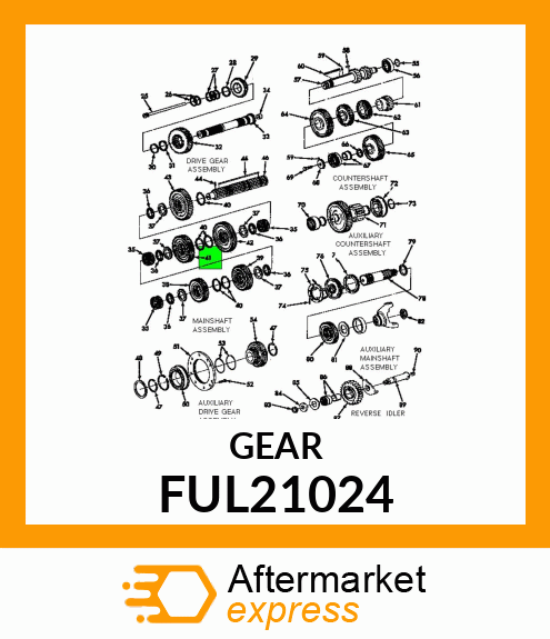 GEAR FUL21024