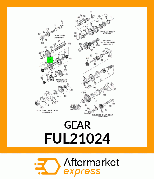 GEAR FUL21024