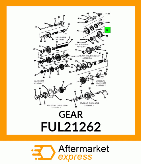 GEAR FUL21262