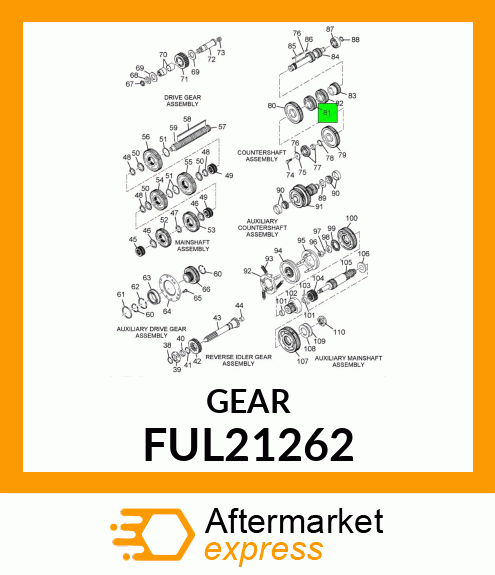 GEAR FUL21262