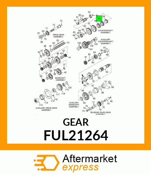 GEAR FUL21264