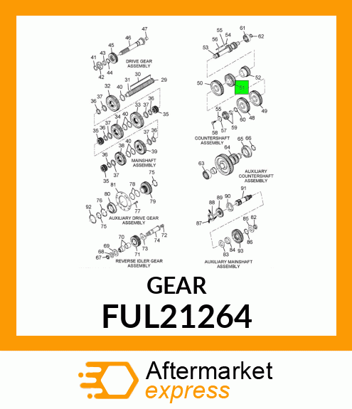 GEAR FUL21264