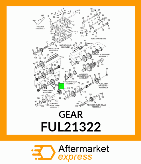 GEAR FUL21322