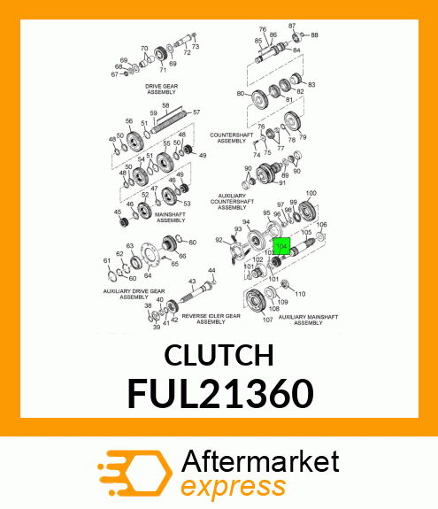 CLUTCH FUL21360