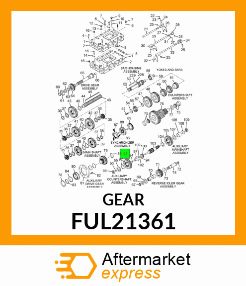 GEAR FUL21361