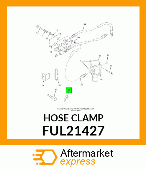 HOSECLAMP FUL21427