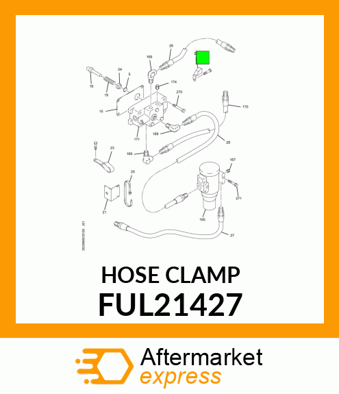 HOSECLAMP FUL21427