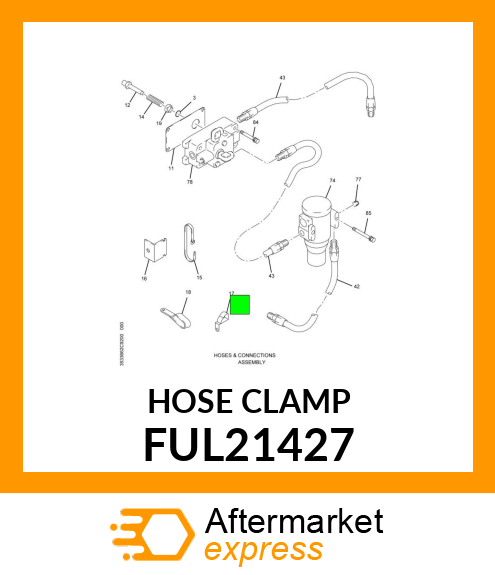 HOSECLAMP FUL21427