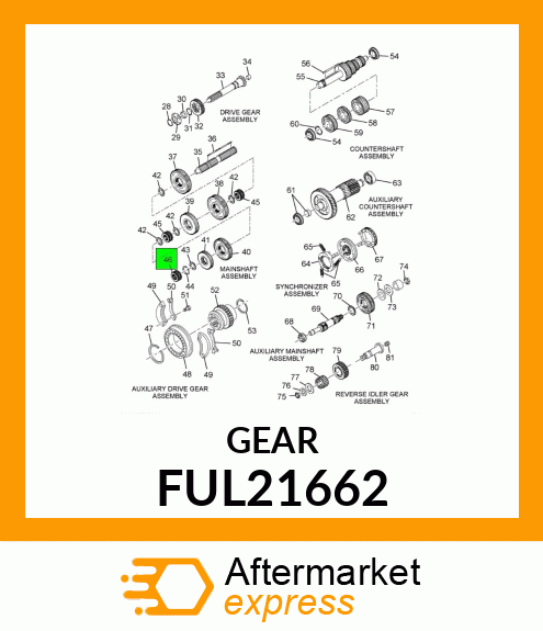 GEAR FUL21662