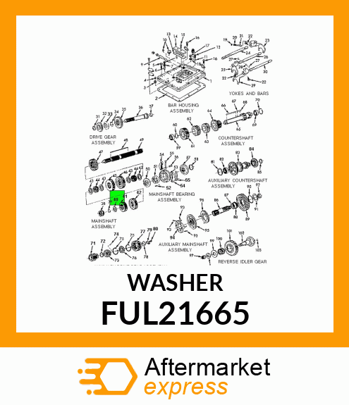 WASHER FUL21665