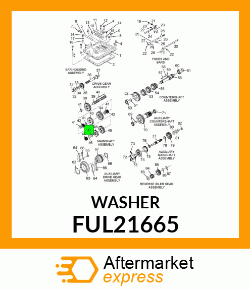 WASHER FUL21665