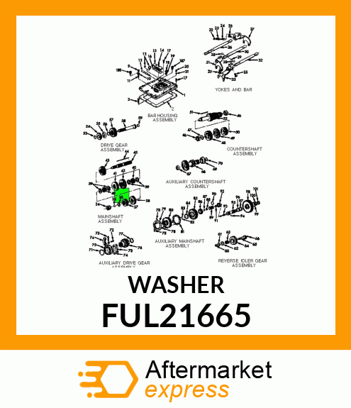 WASHER FUL21665