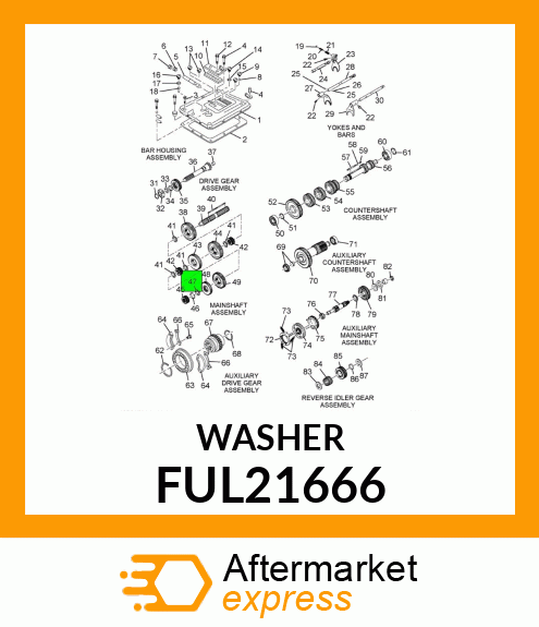 WASHER FUL21666