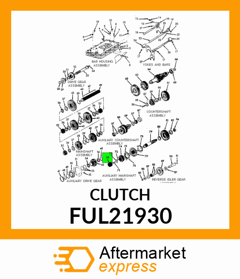 CLUTCH/SLG FUL21930