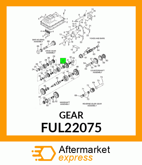 GEAR FUL22075