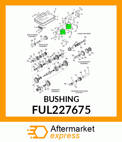 BUSHING FUL227675