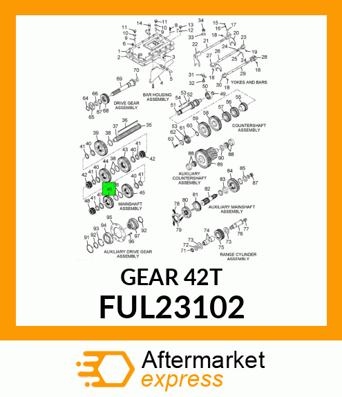 GEAR42T FUL23102