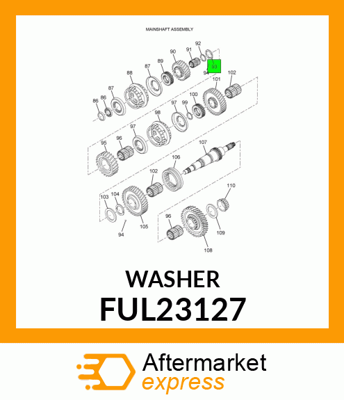 WASHER FUL23127