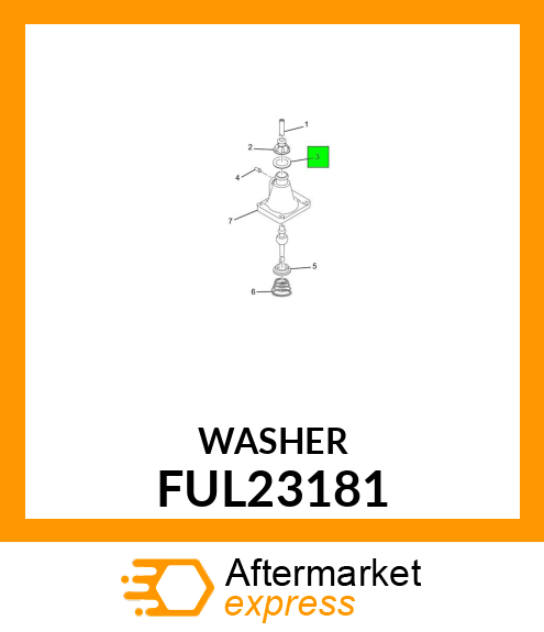 WASHER FUL23181