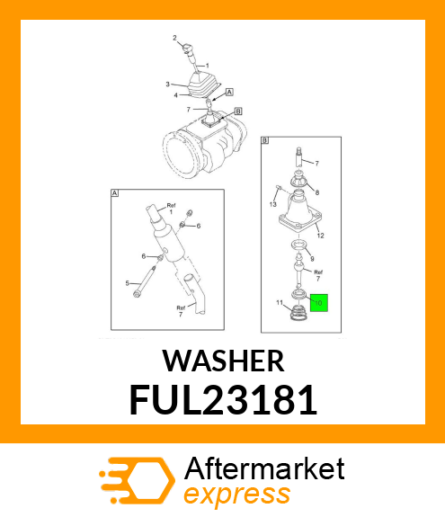 WASHER FUL23181