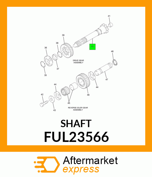 SHAFT FUL23566