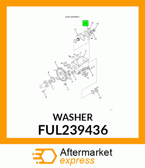 WASHER FUL239436