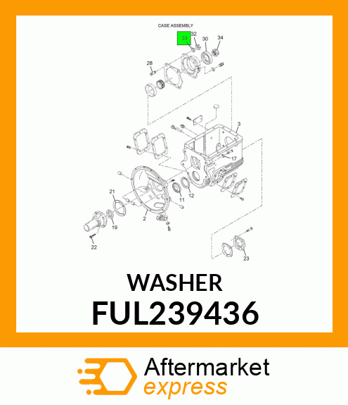 WASHER FUL239436