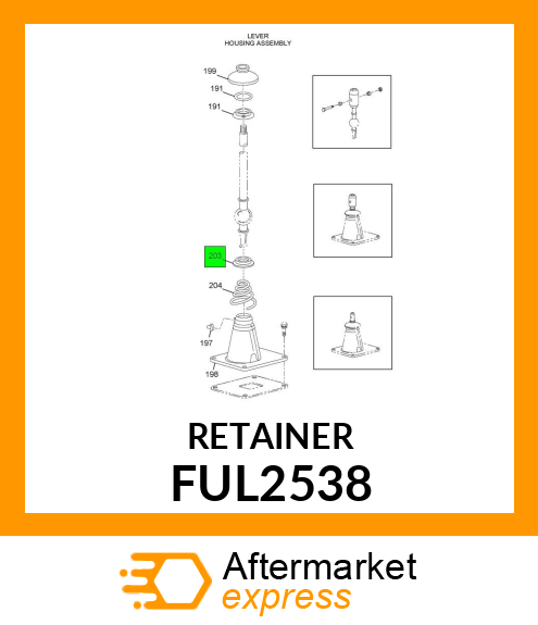 RETAINER FUL2538