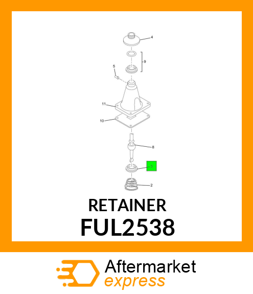 RETAINER FUL2538