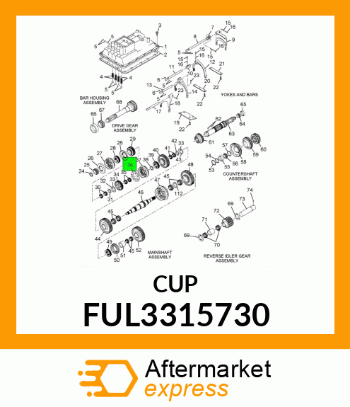 CUP FUL3315730