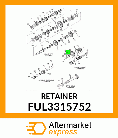 RETAINER FUL3315752