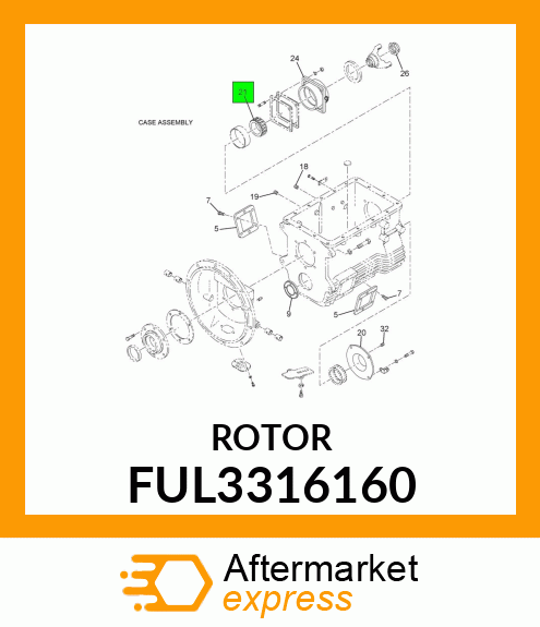 ROTOR FUL3316160