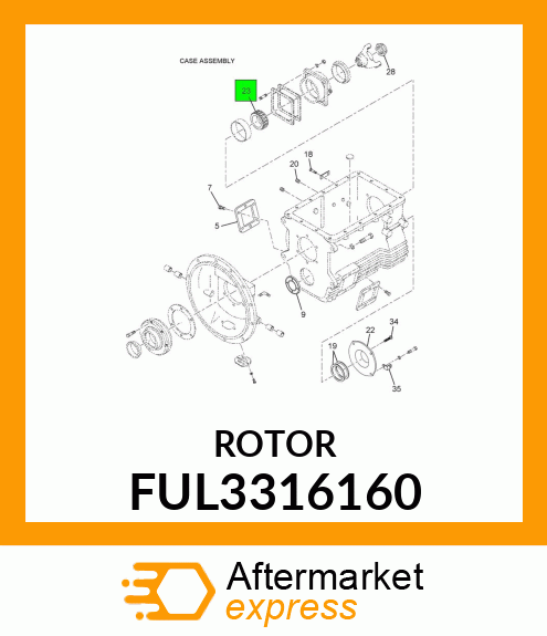 ROTOR FUL3316160