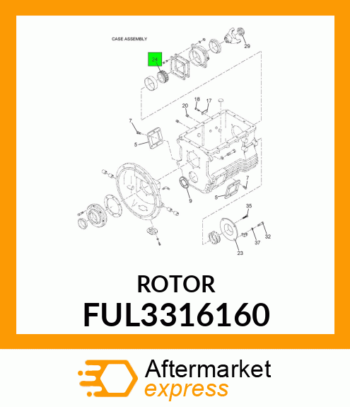 ROTOR FUL3316160