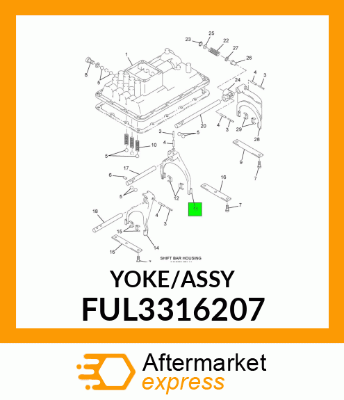 YOKE/ASSY FUL3316207