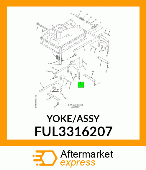 YOKE/ASSY FUL3316207