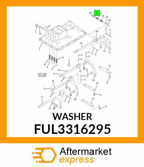 WASHER FUL3316295