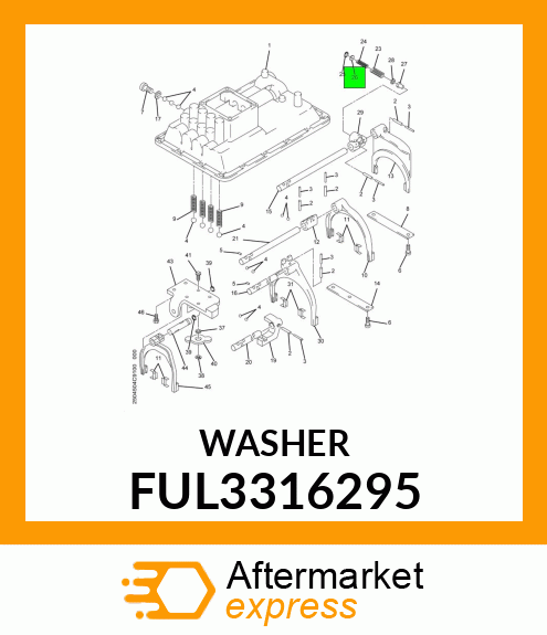 WASHER FUL3316295