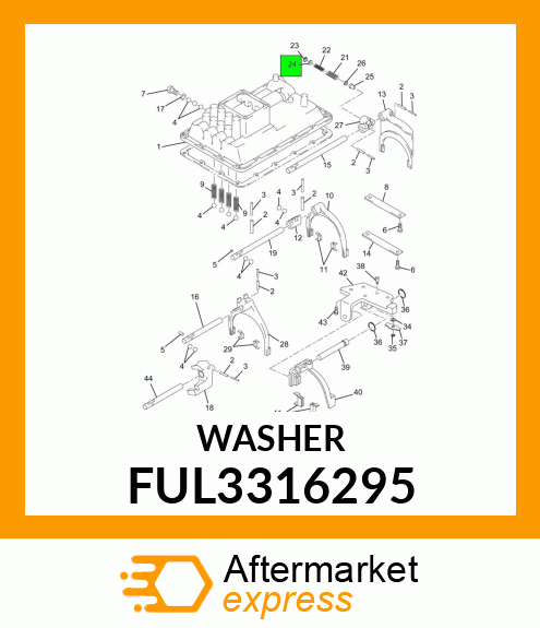 WASHER FUL3316295