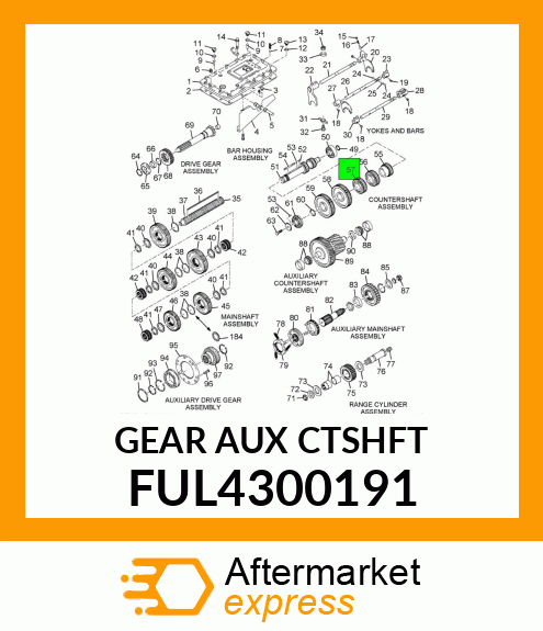 GEAR_AUX_CTSHFT FUL4300191