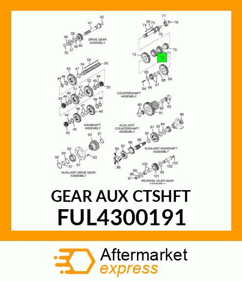 GEAR_AUX_CTSHFT FUL4300191