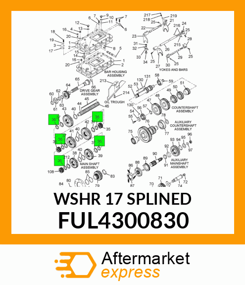 WSHR17SPLINED FUL4300830