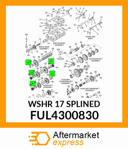 WSHR17SPLINED FUL4300830