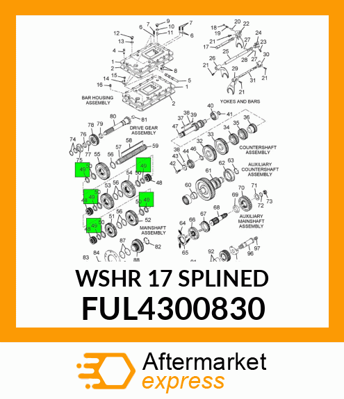 WSHR17SPLINED FUL4300830